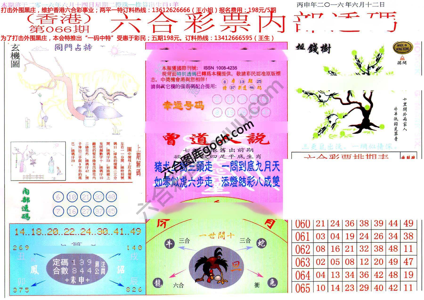 六合内部透码