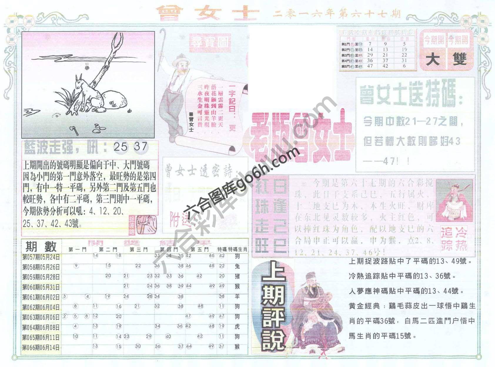 老版曾女士