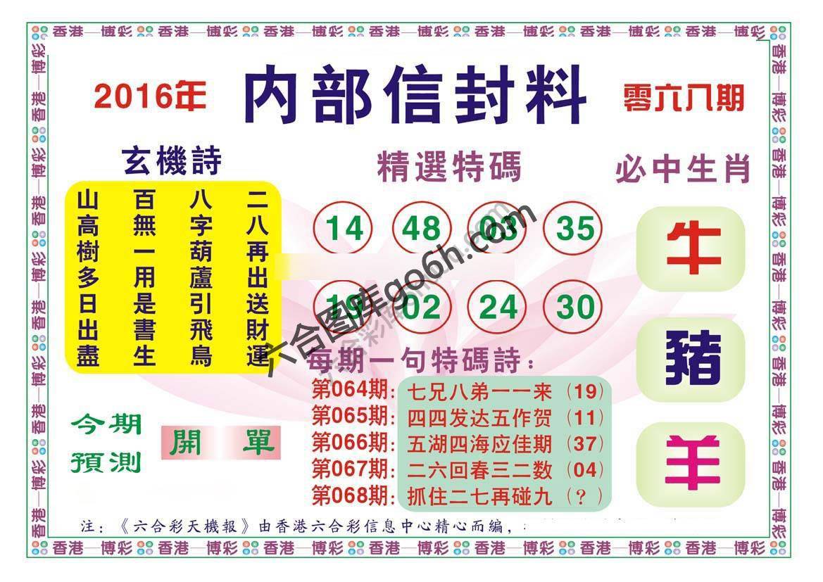 内部信封料