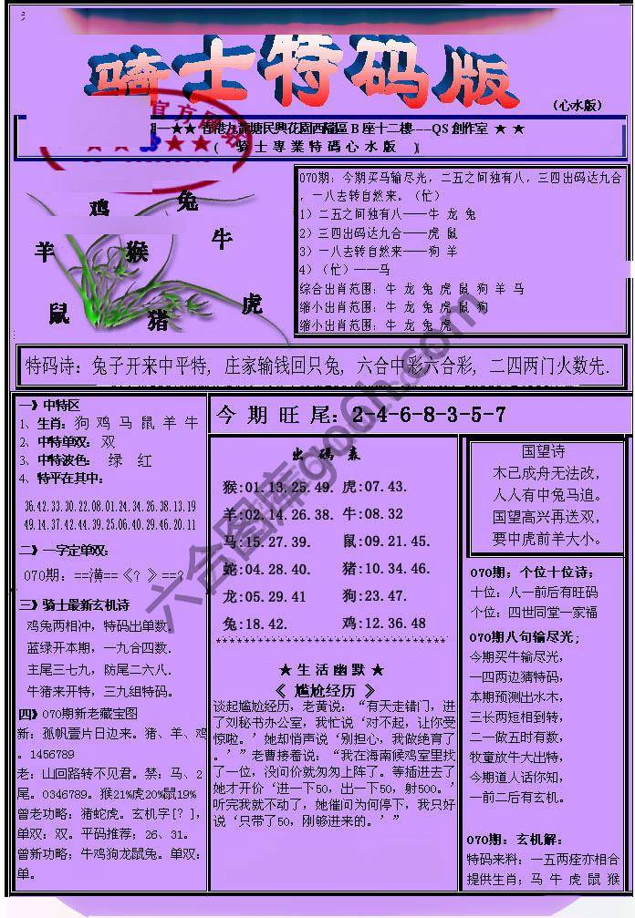 另类骑士特码版