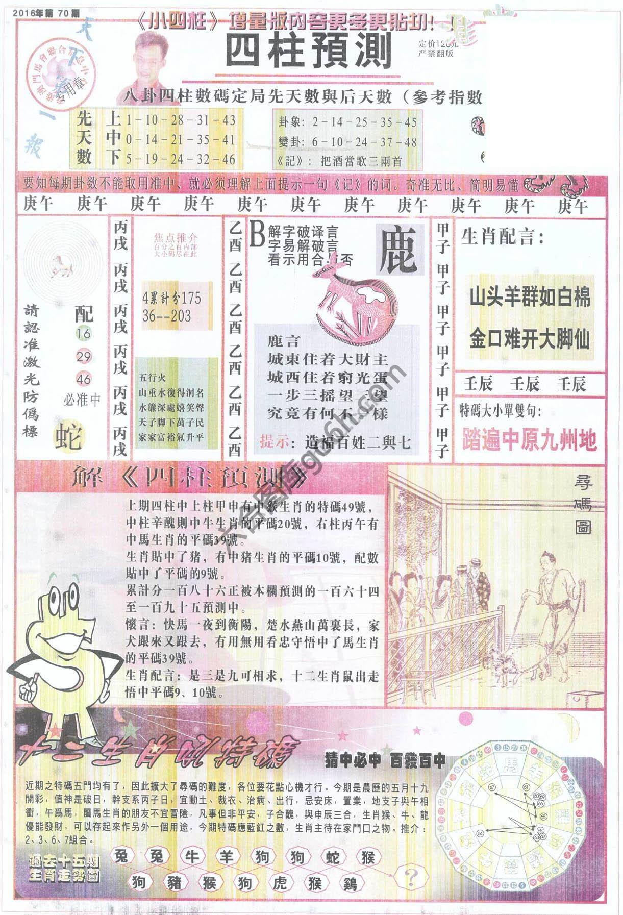四柱预测