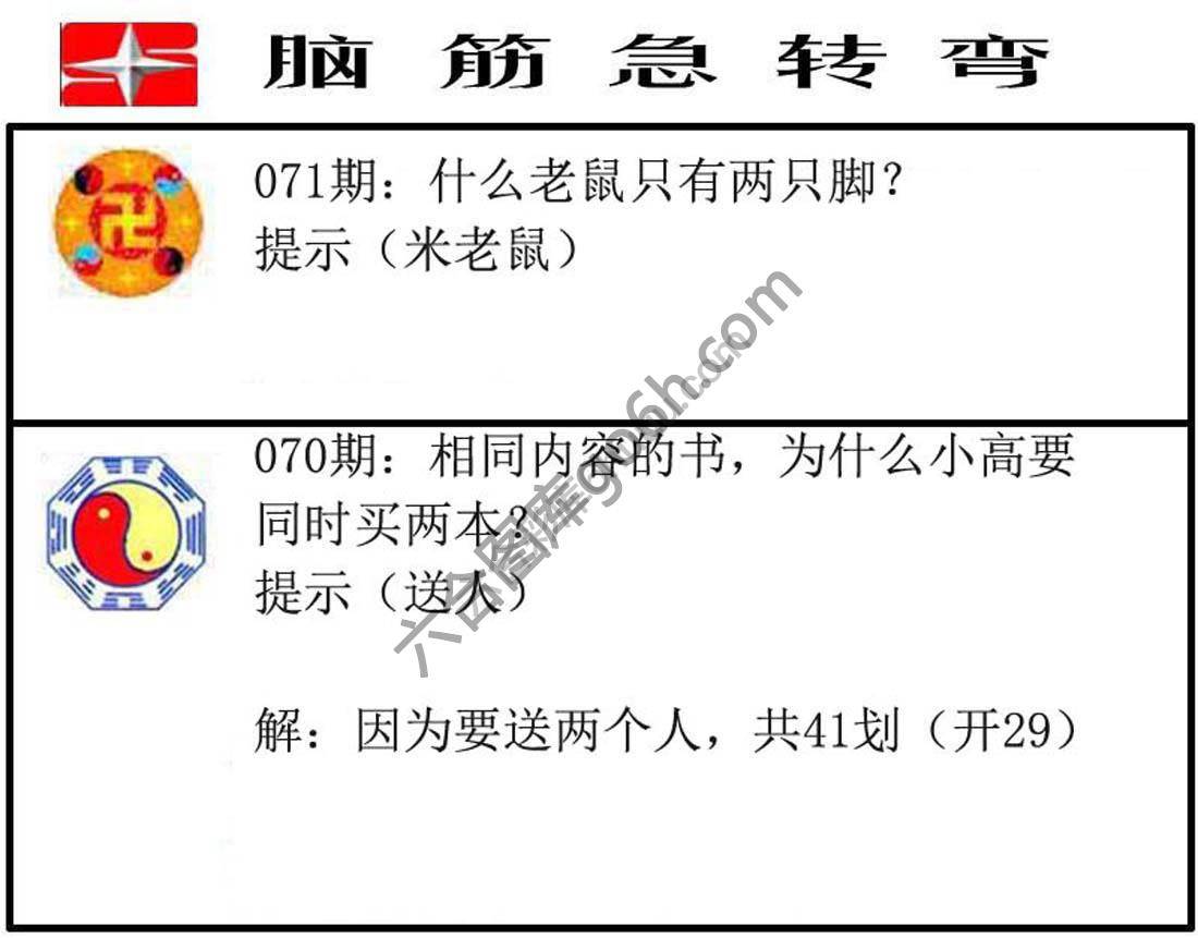 脑筋急转弯
