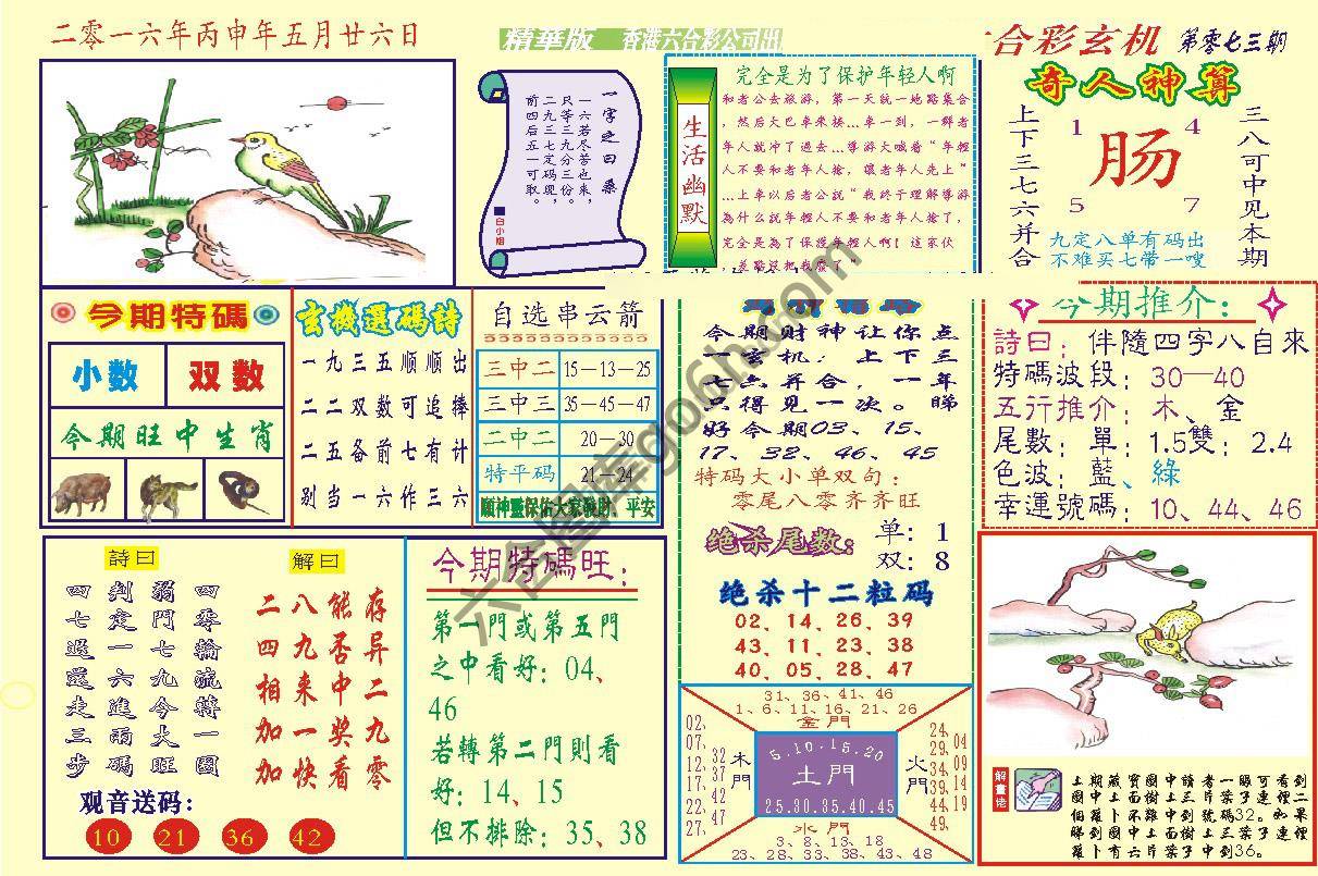 六合玄机(精华版)