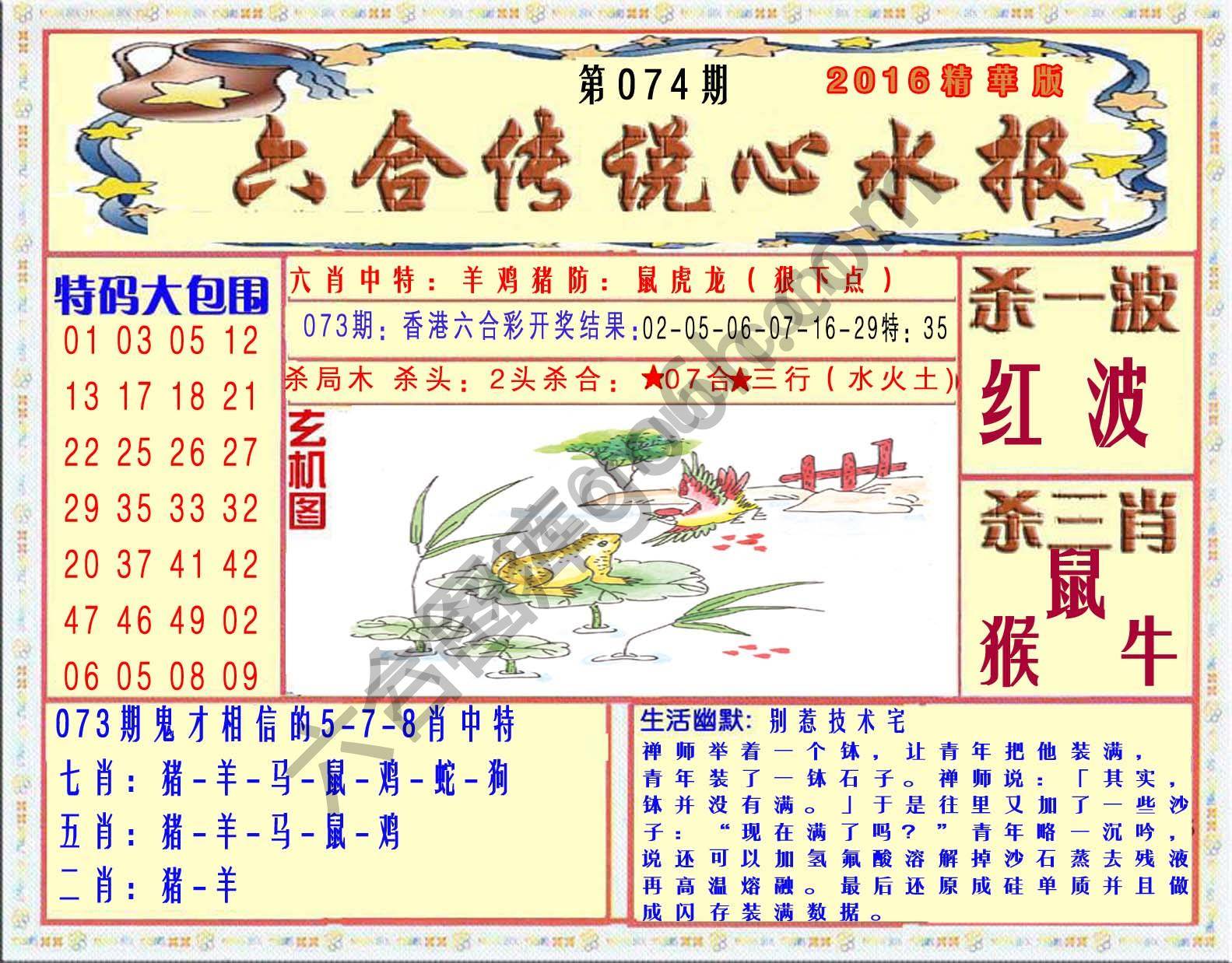 六合传说心水报