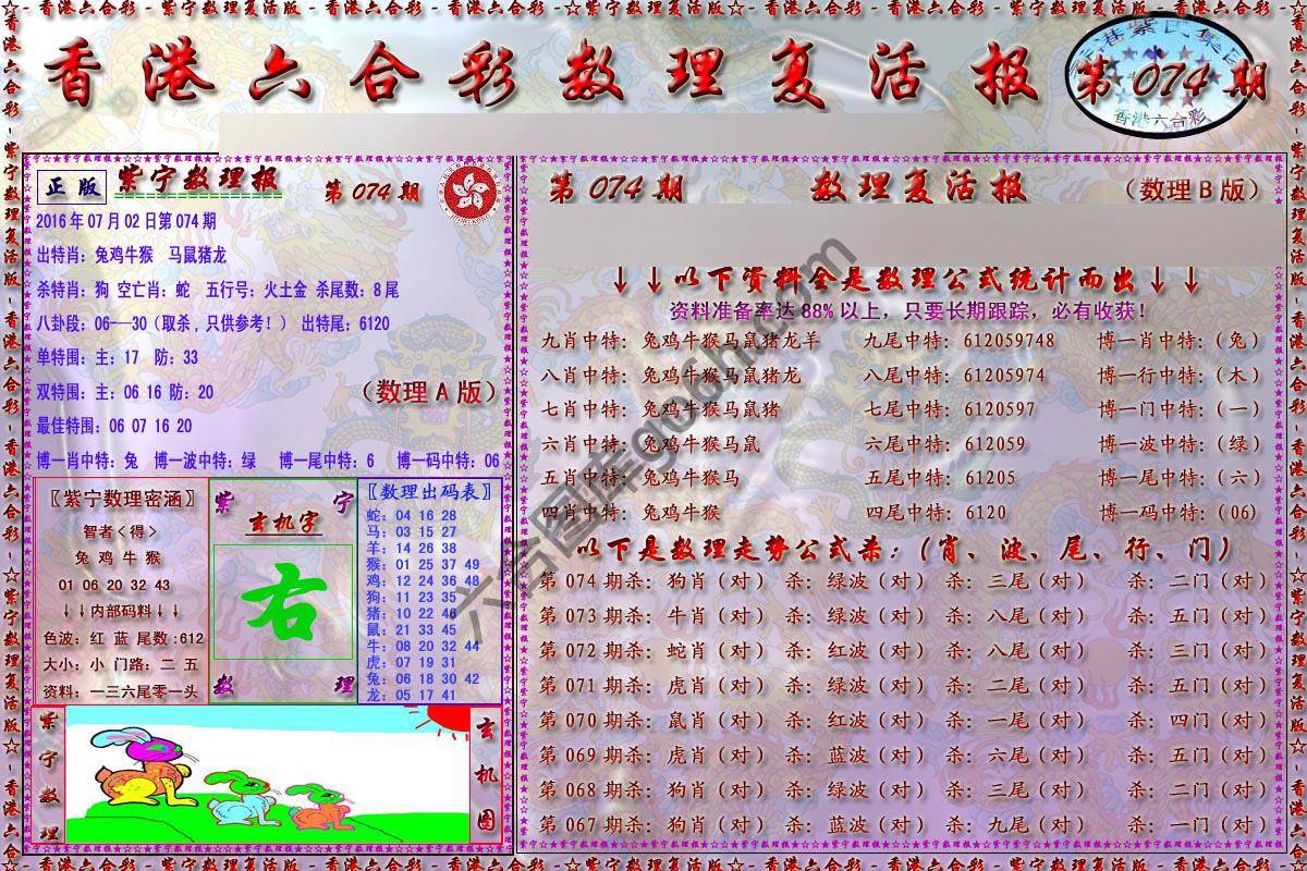 数理复活报