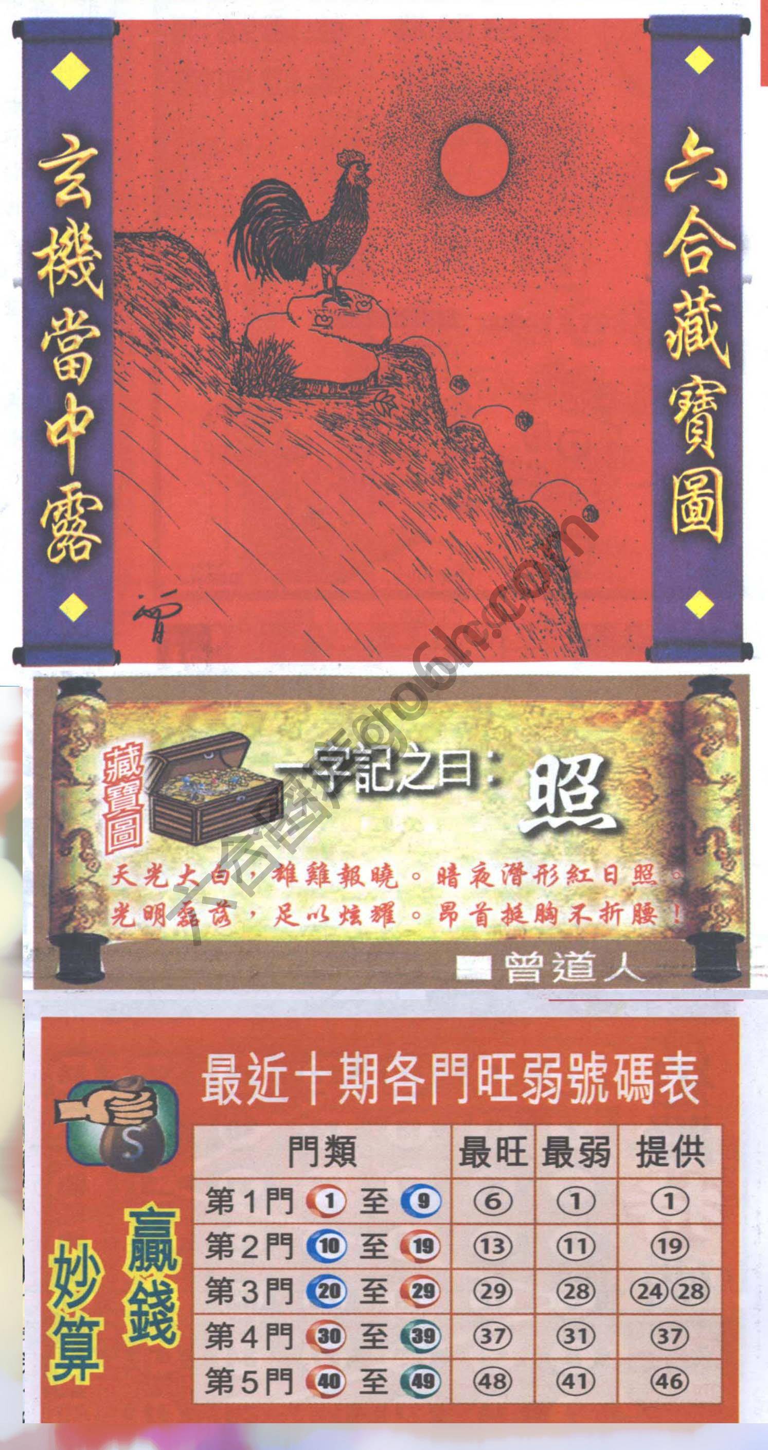 高清跑狗图