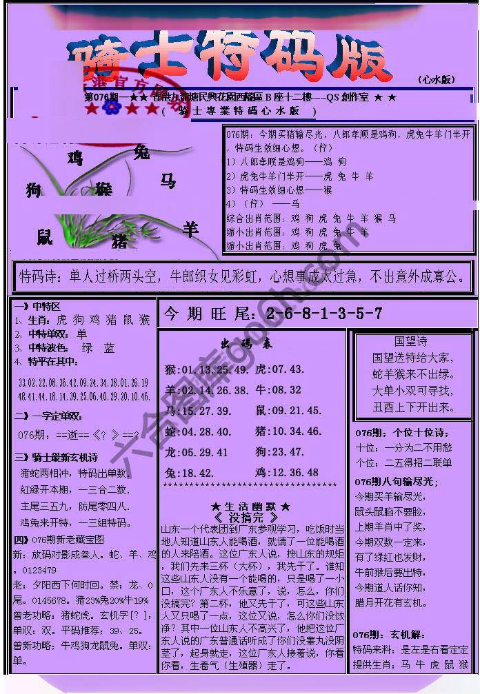 另类骑士特码版