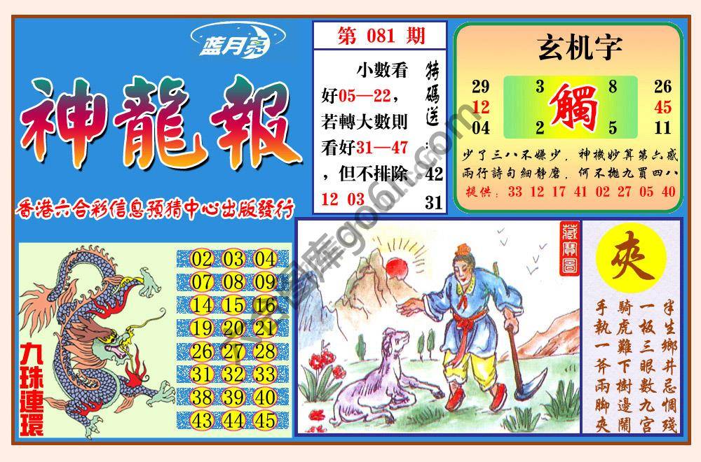 蓝月亮神龙报