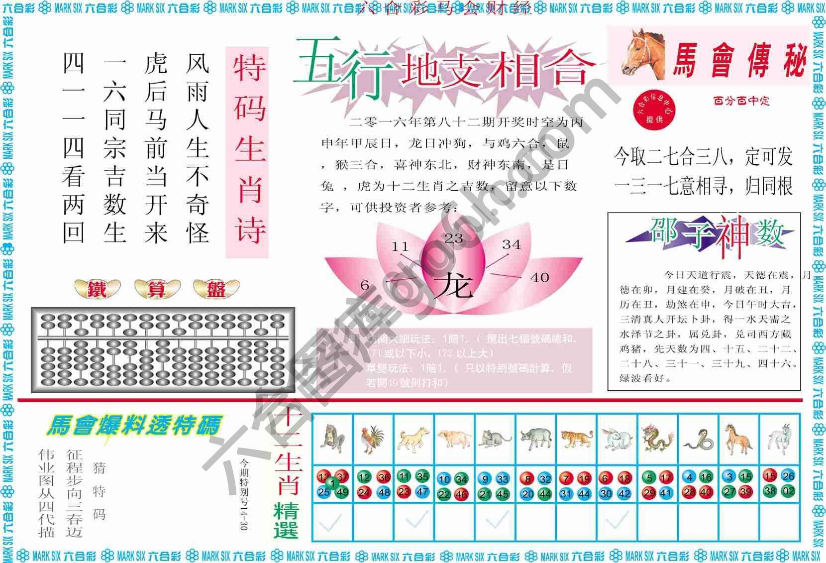 六合彩马会财经