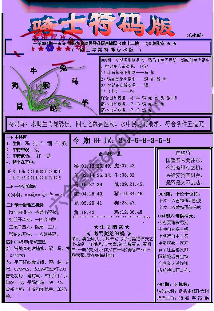 另类骑士特码版