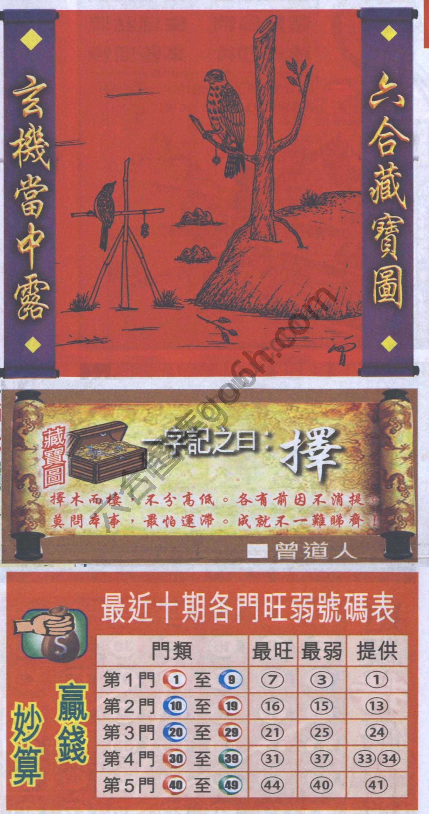 高清跑狗图
