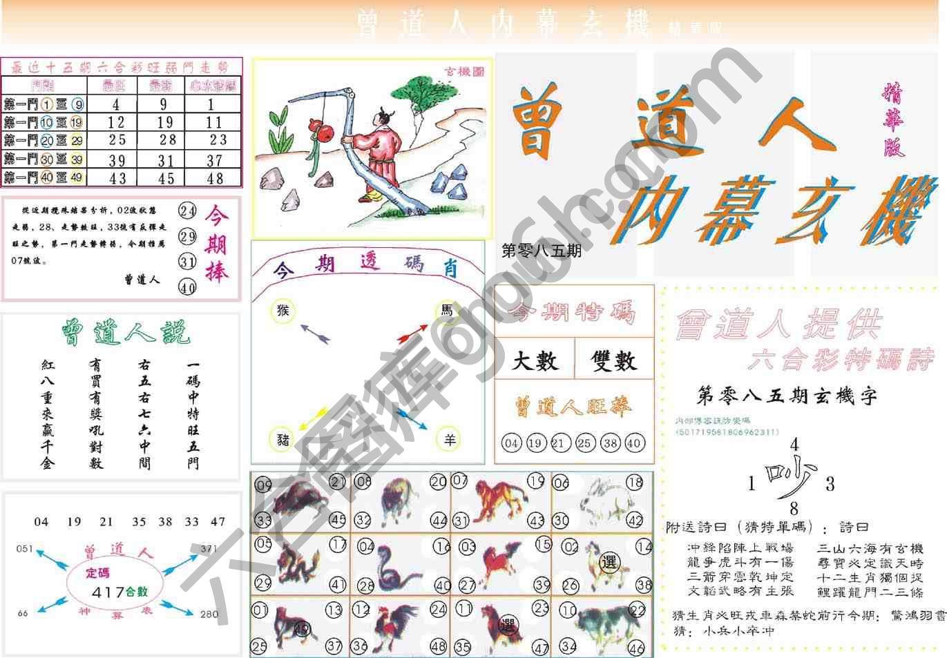 曾道人内幕玄机(精华版)