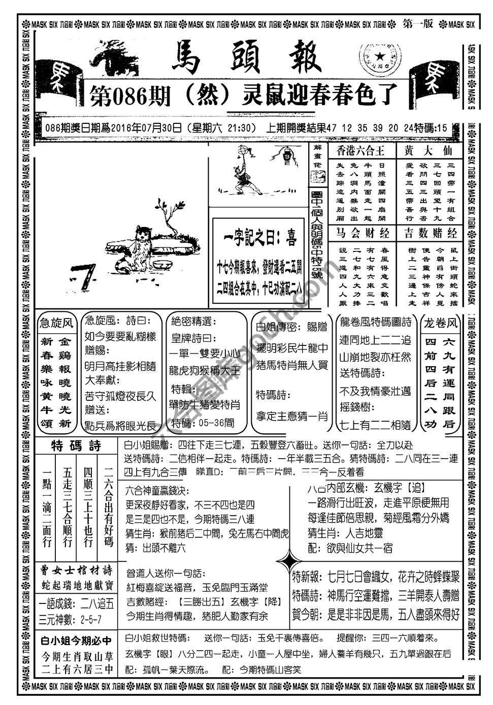 马头报