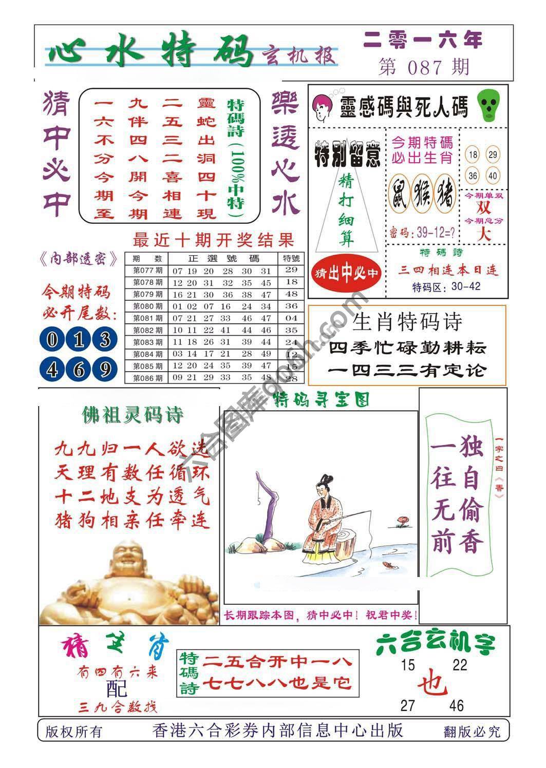 心水特码