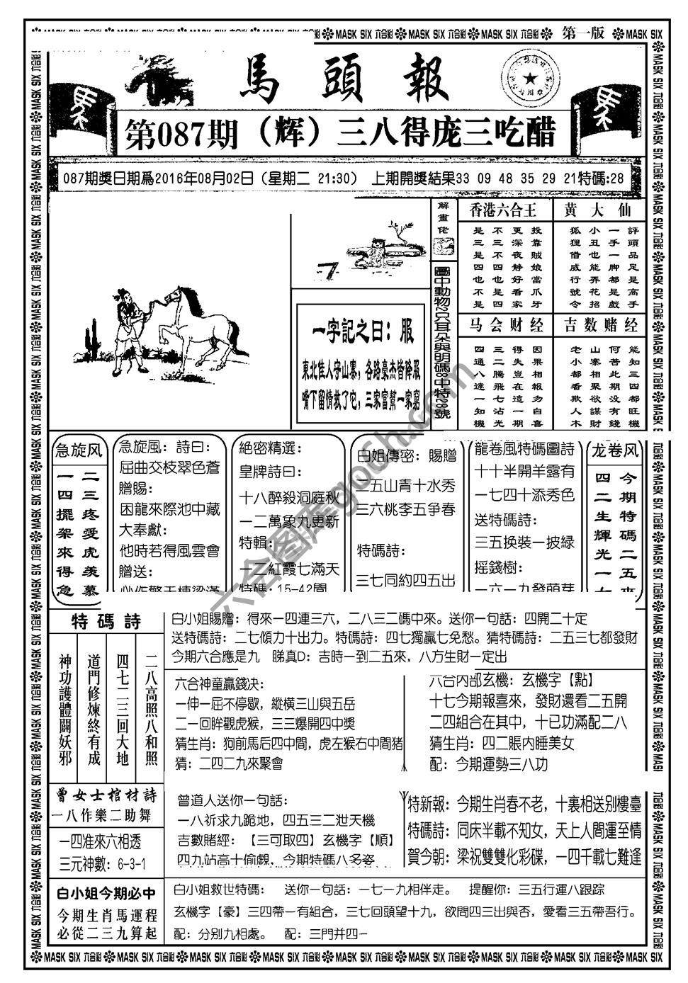 马头报