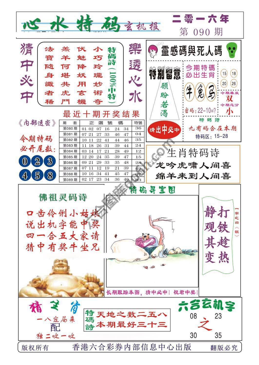 心水特码