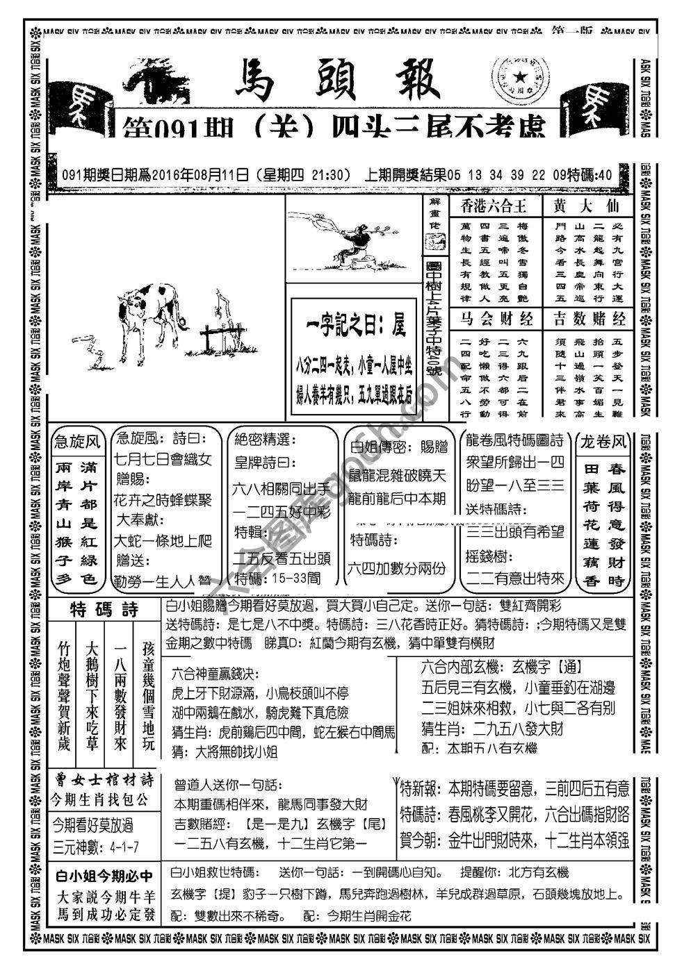 马头报