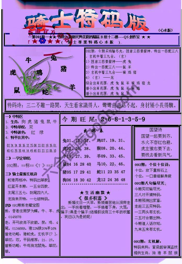 另类骑士特码版