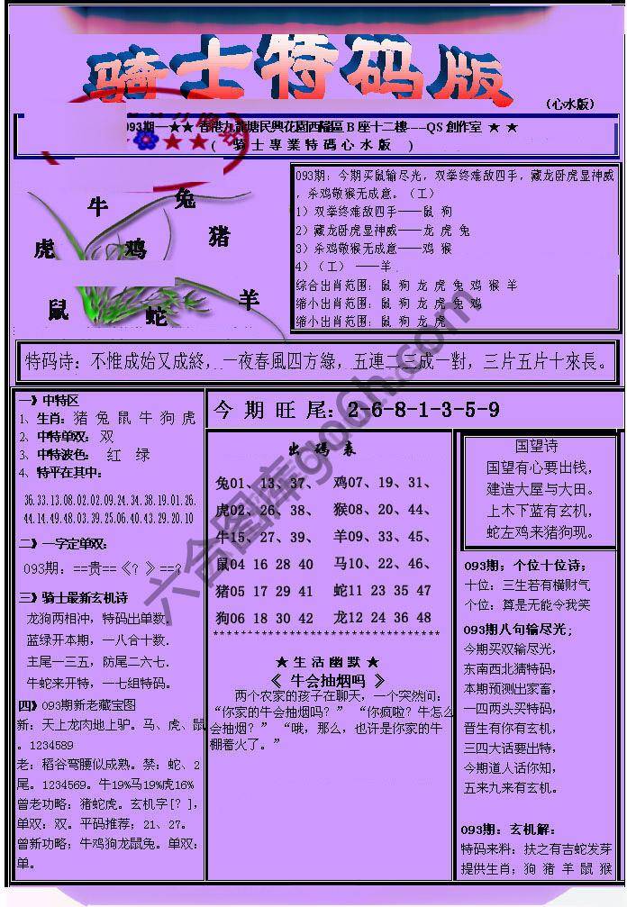 另类骑士特码版
