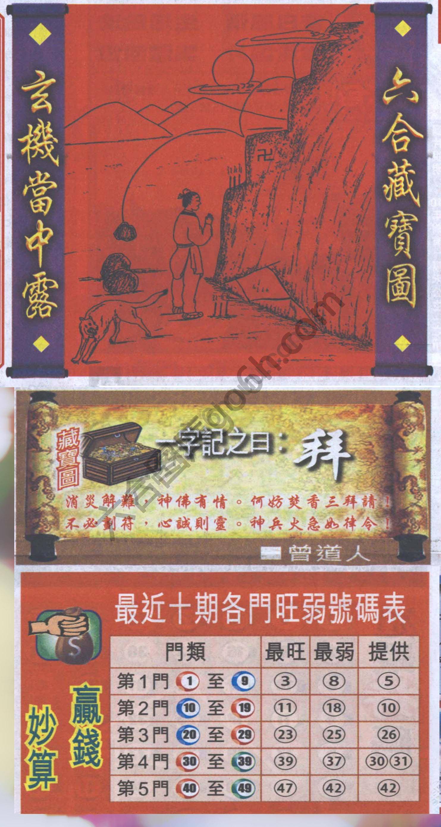 高清跑狗图