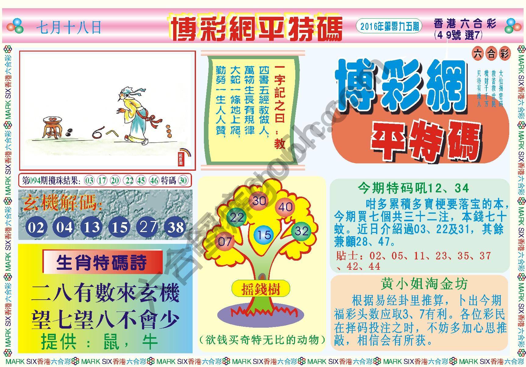 博彩网平特码