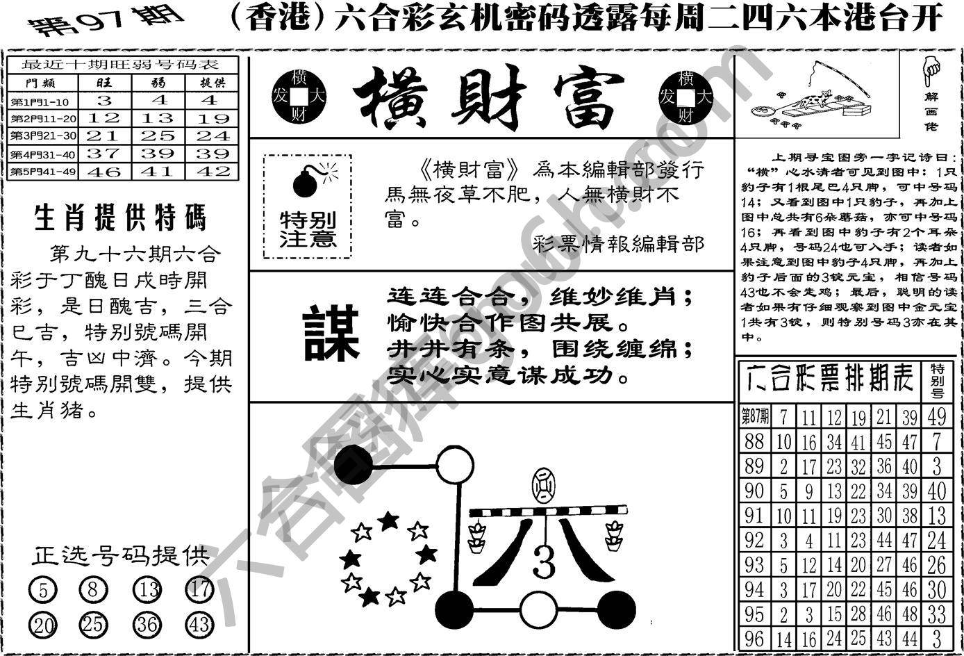 横财富