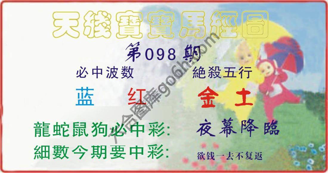 天线宝宝马经图