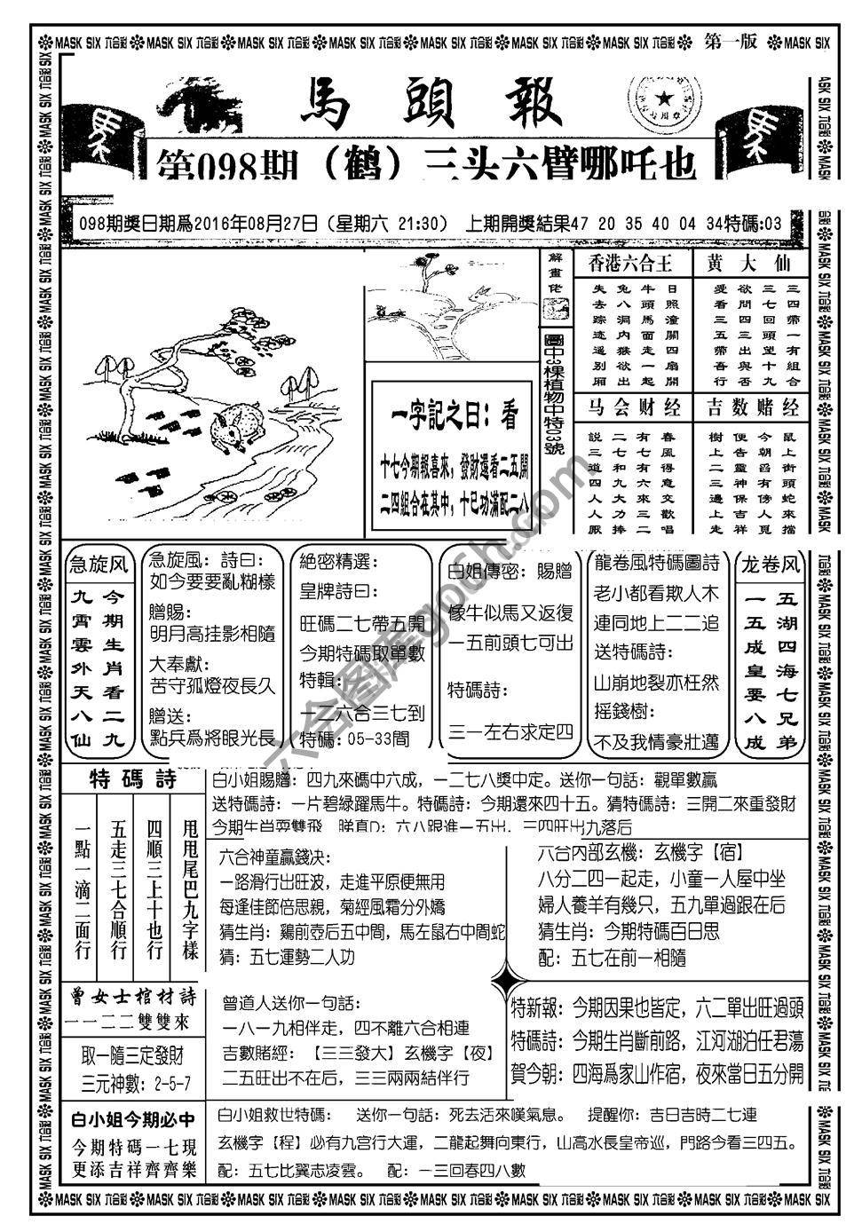 马头报