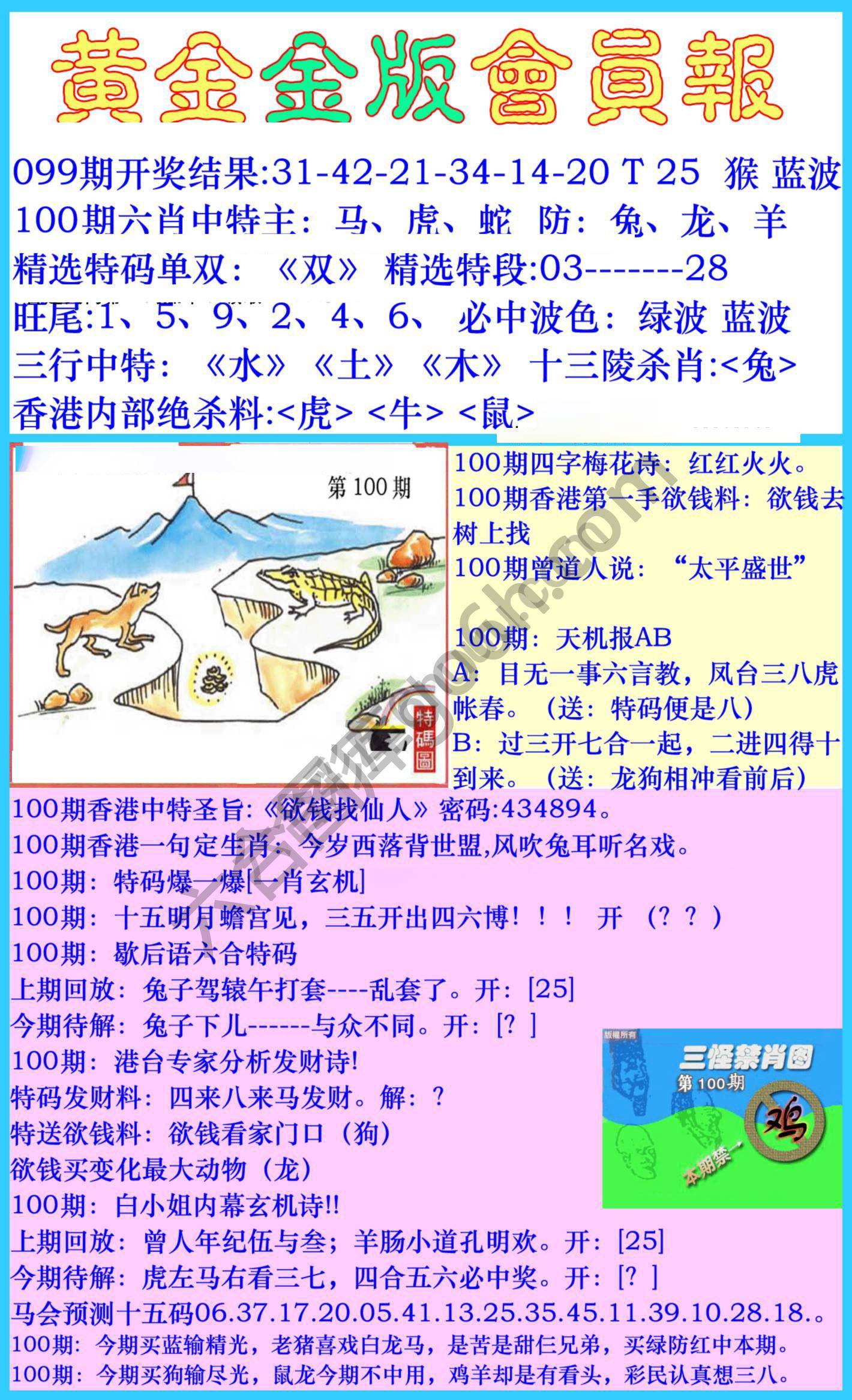 黄金金版会员报
