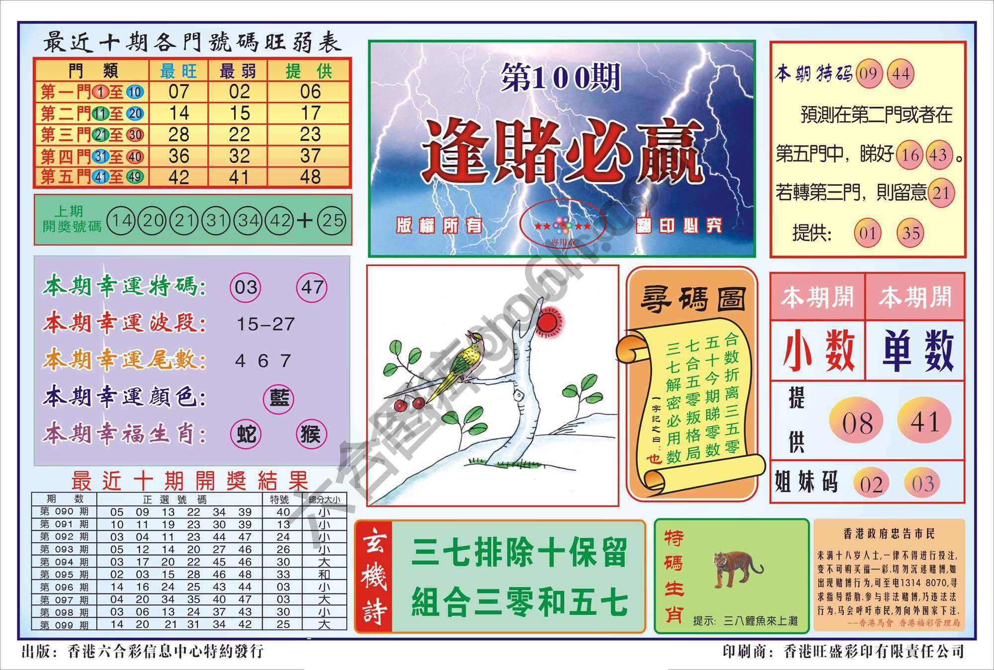香港逢赌必羸
