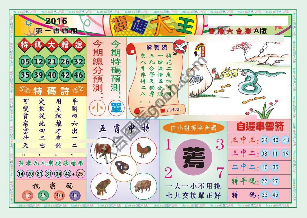 特码大王