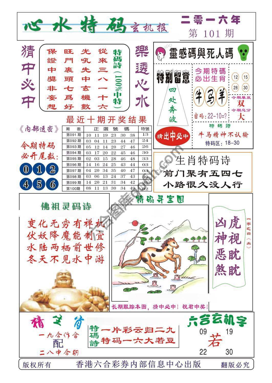 心水特码
