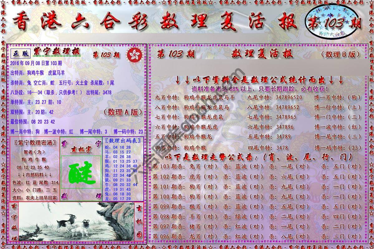 数理复活报