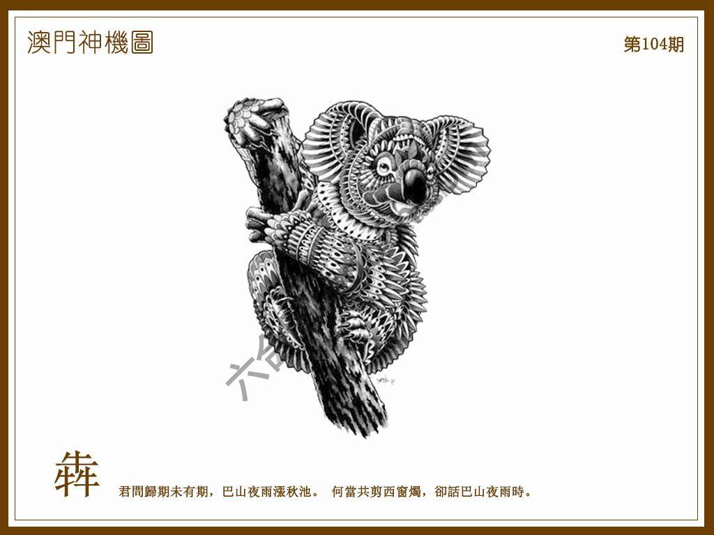 澳门神机图
