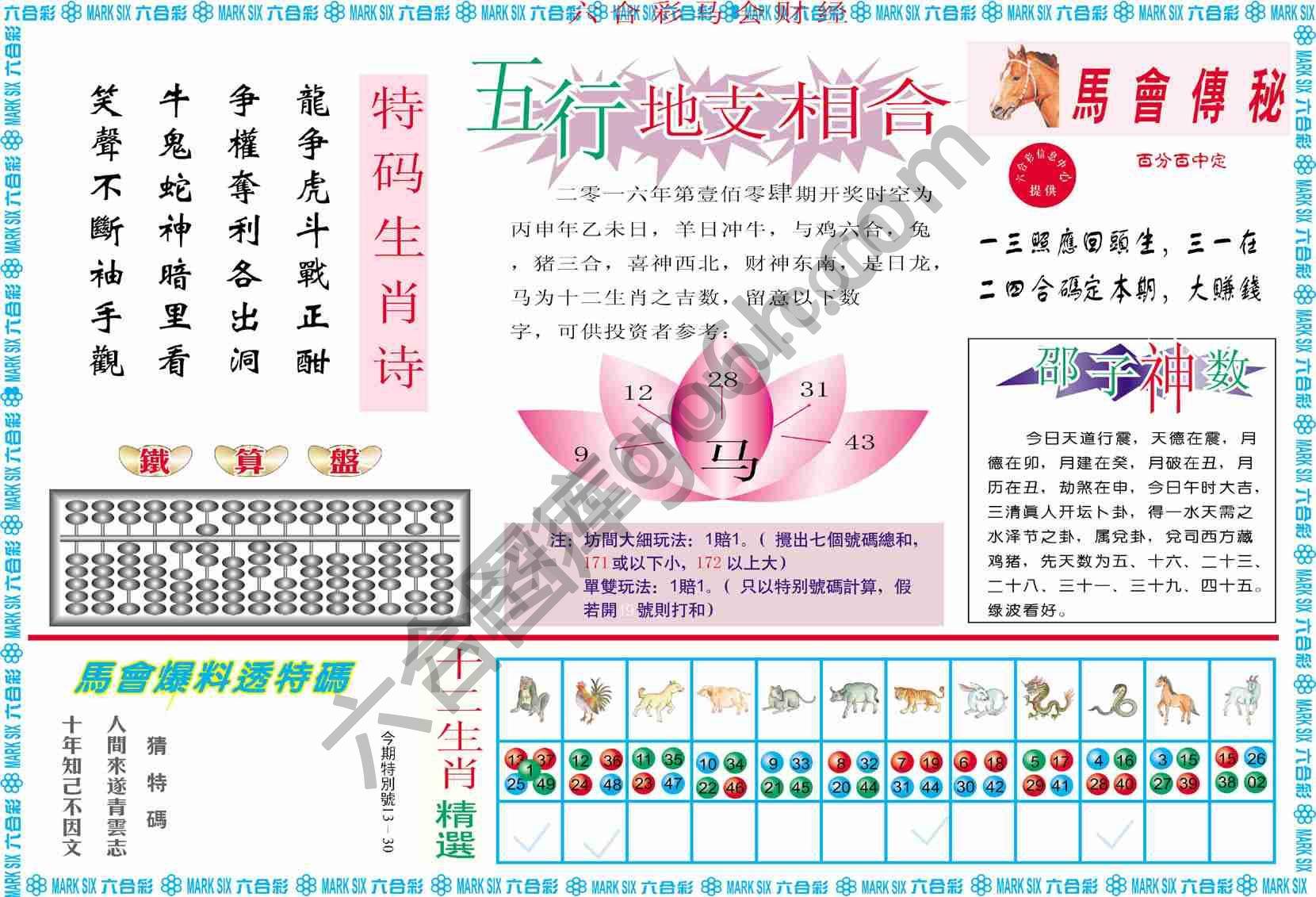 六合彩马会财经