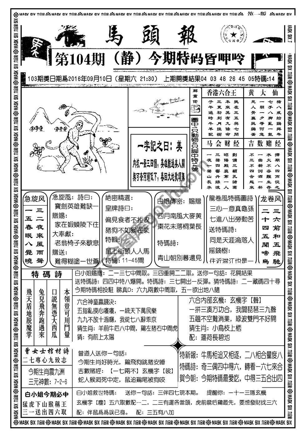 马头报