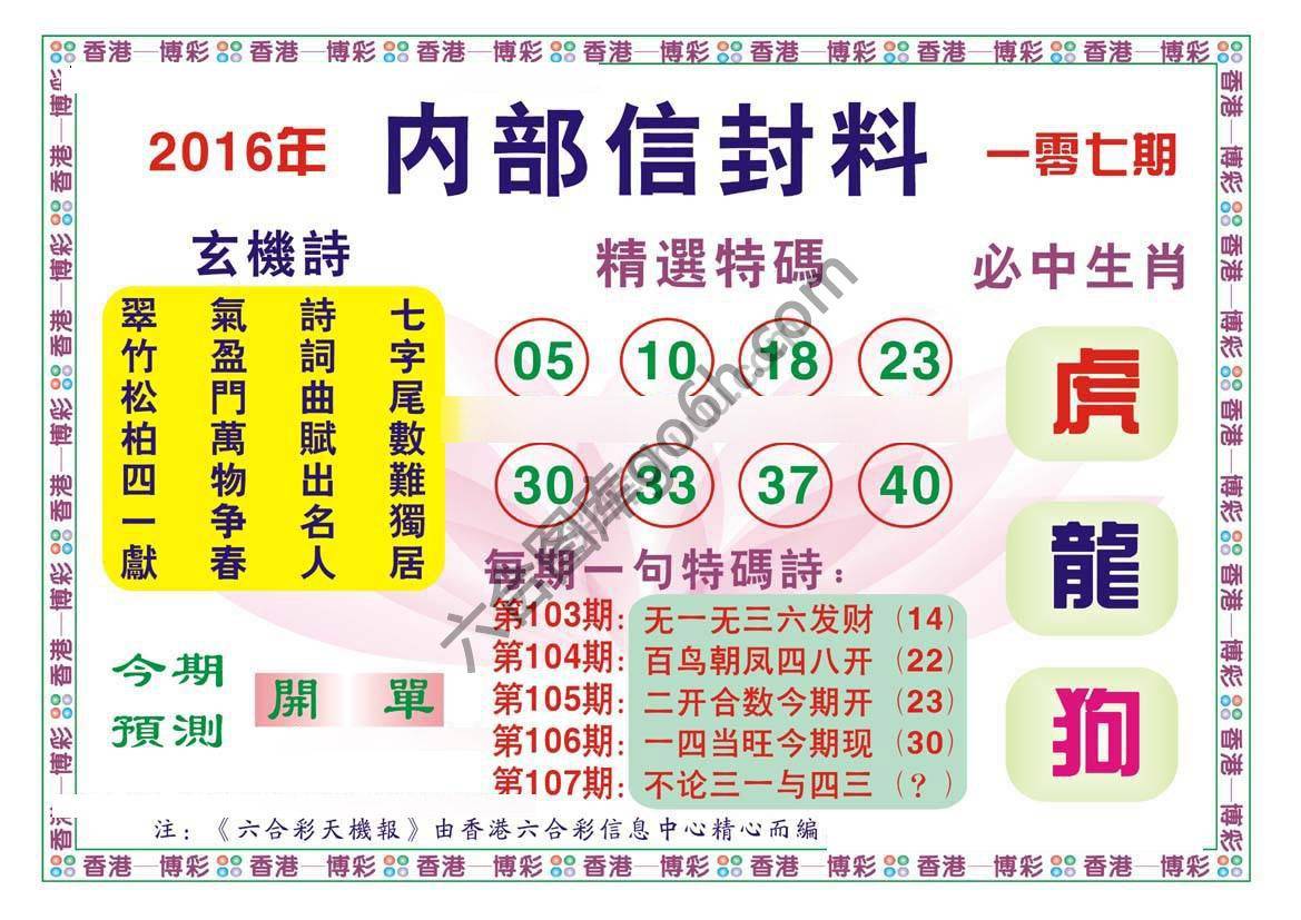 内部信封料