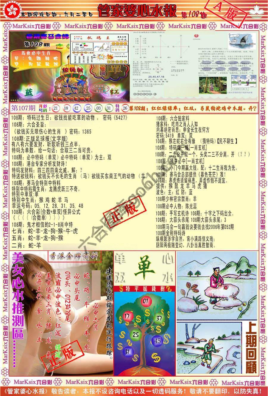 管家婆心水报