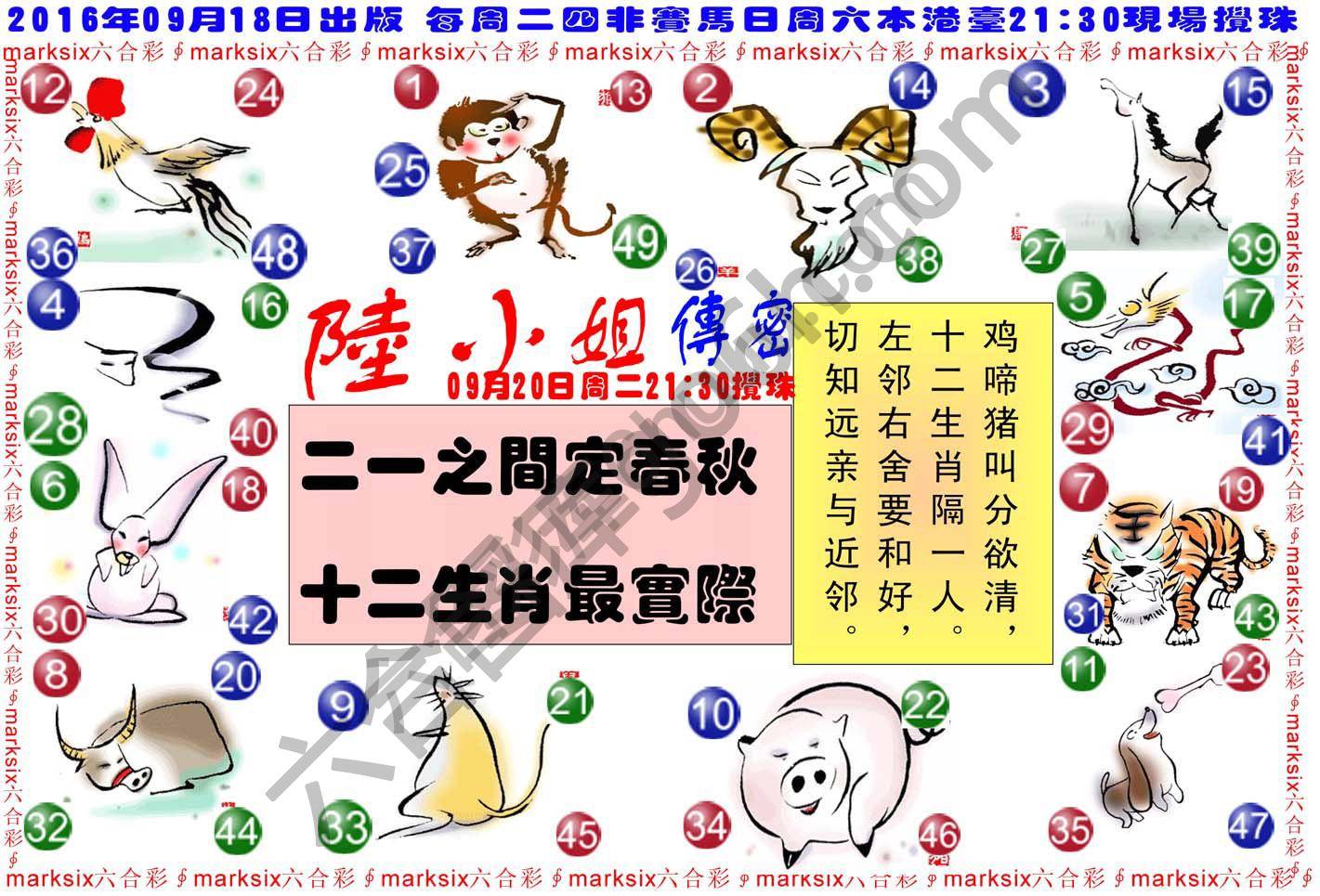 陆小姐传密