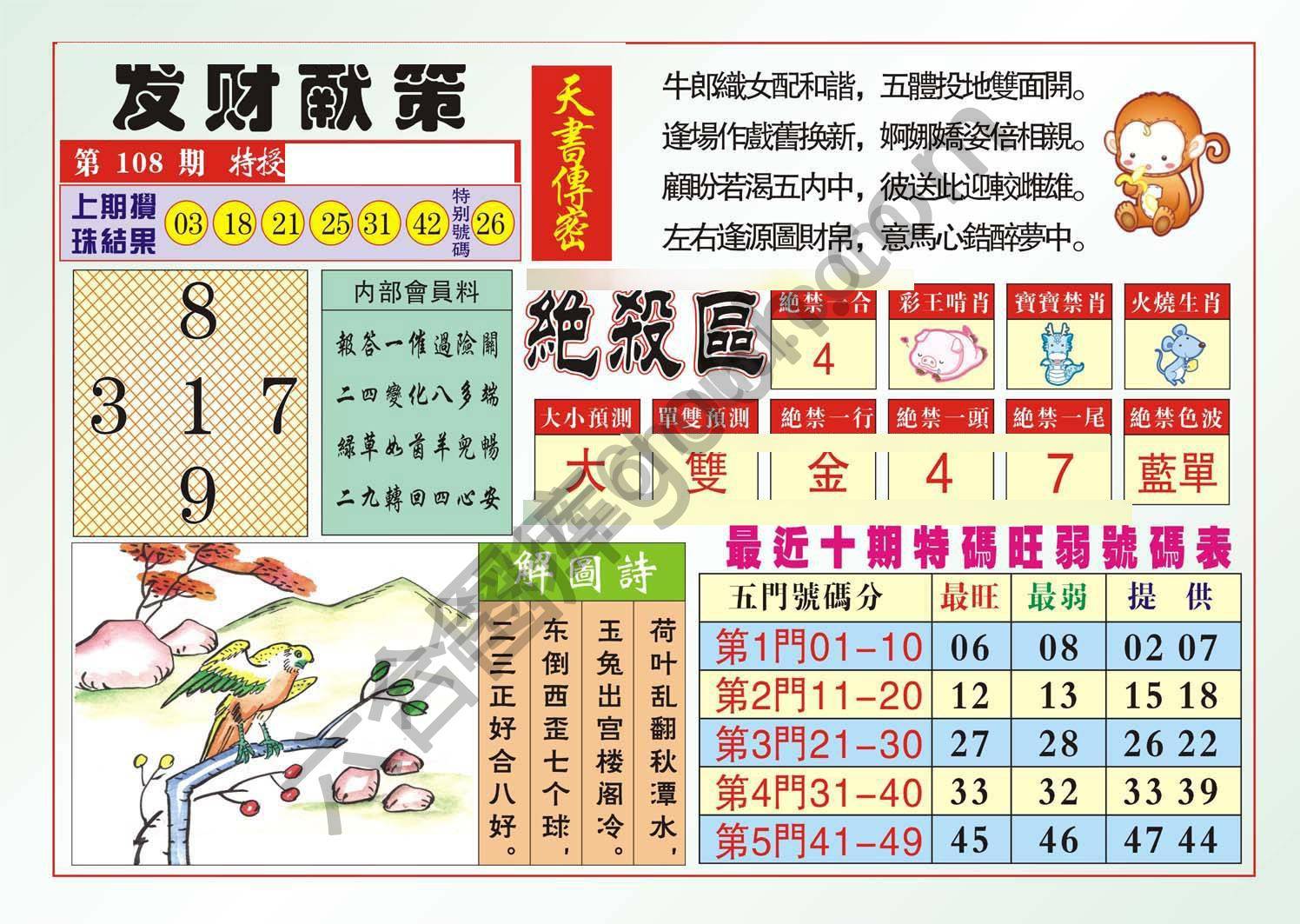 发财献策