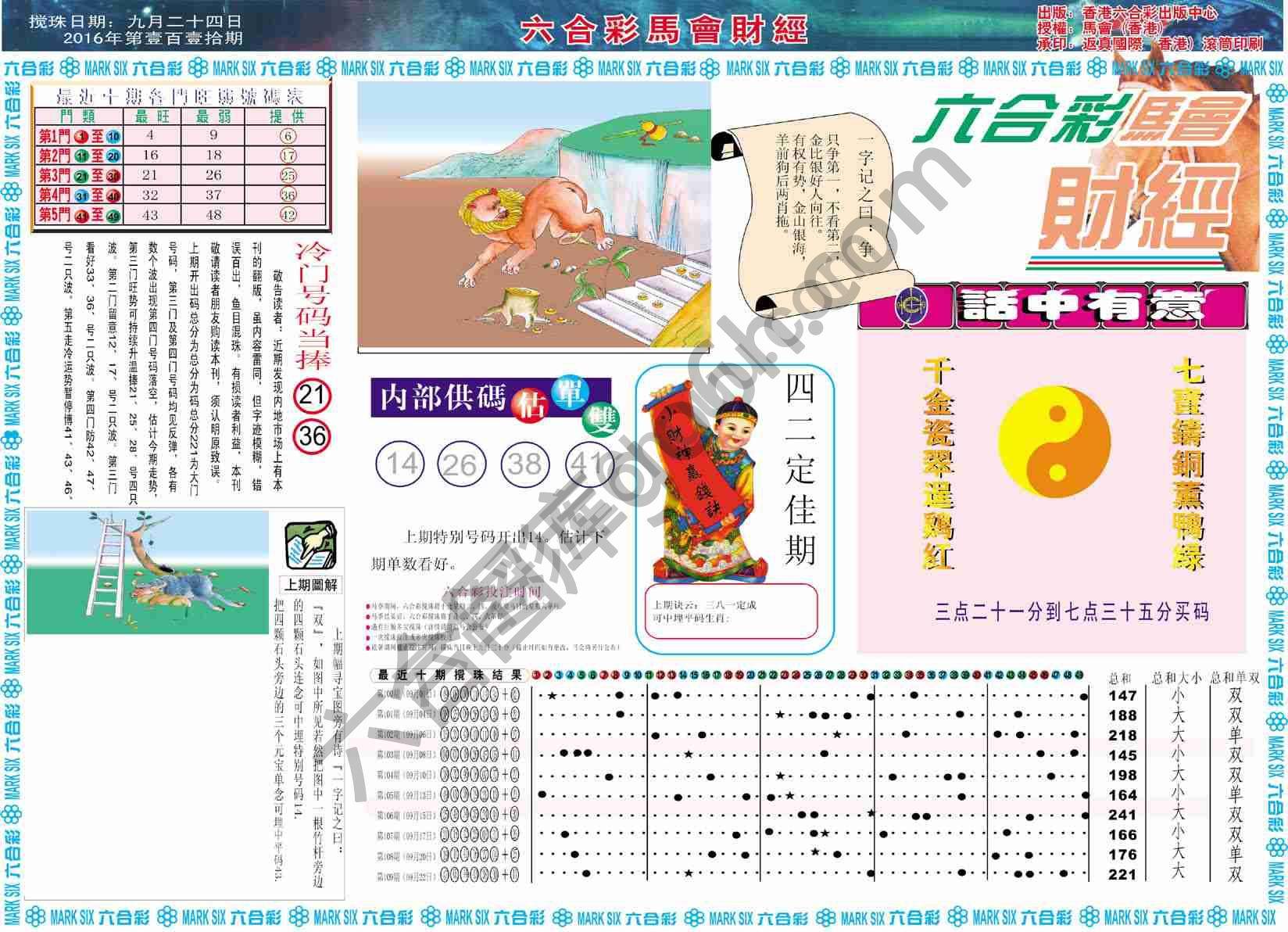 六合彩马会财经