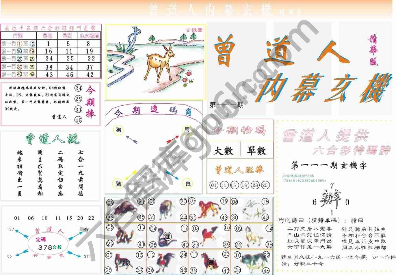 曾道人内幕玄机(精华版)