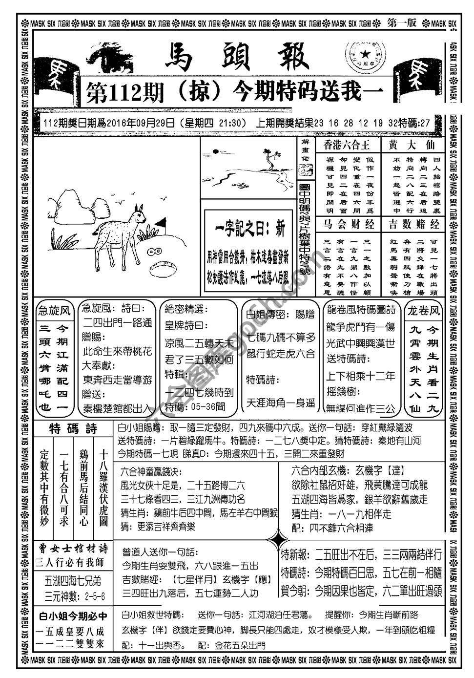 马头报