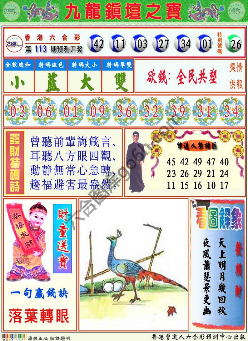 九龙挂牌解特码