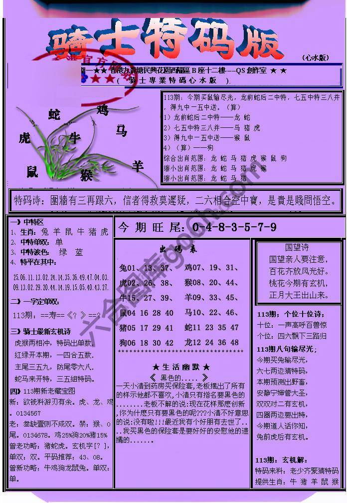 另类骑士特码版