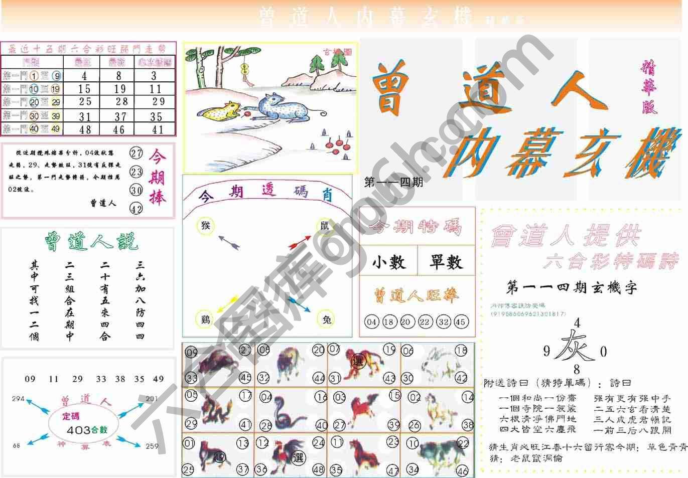 曾道人内幕玄机(精华版)