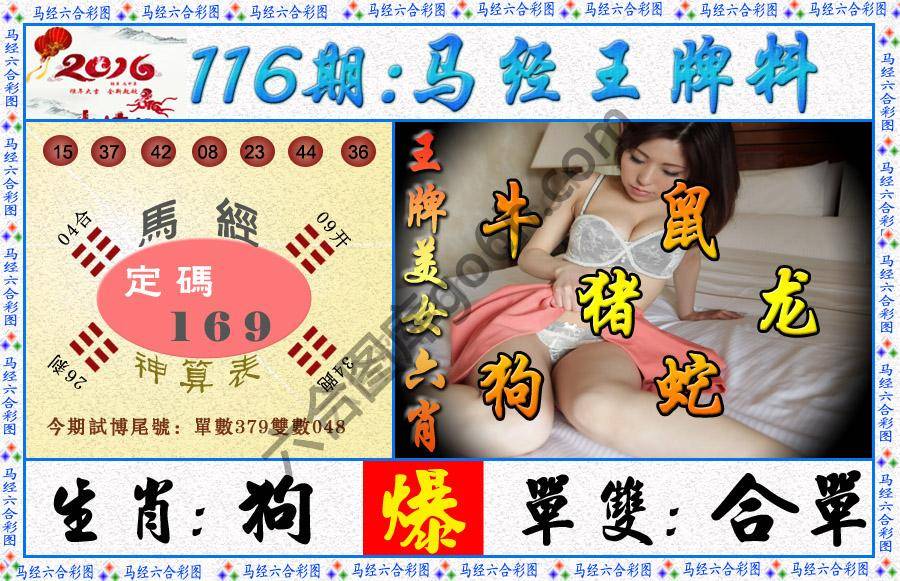 马经王牌料