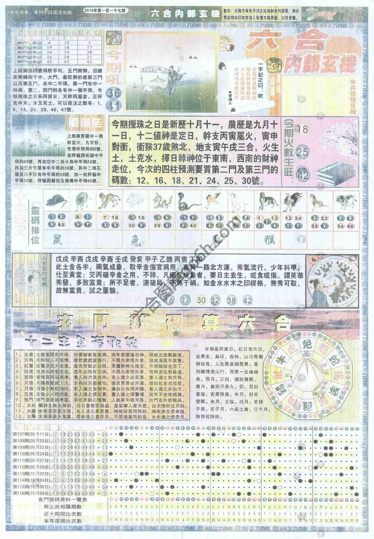 六合内部玄机