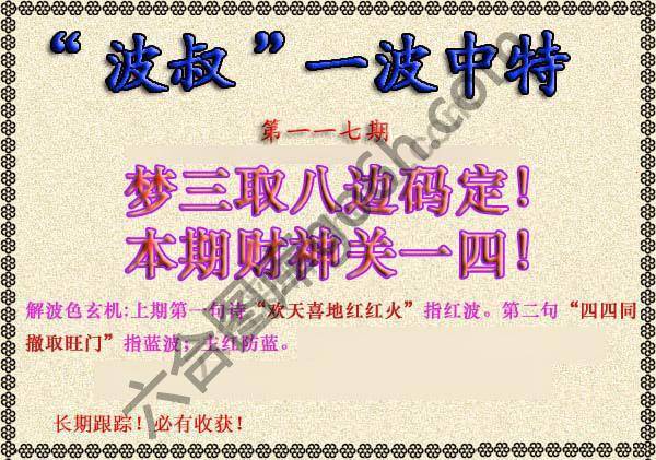 波叔一波中特