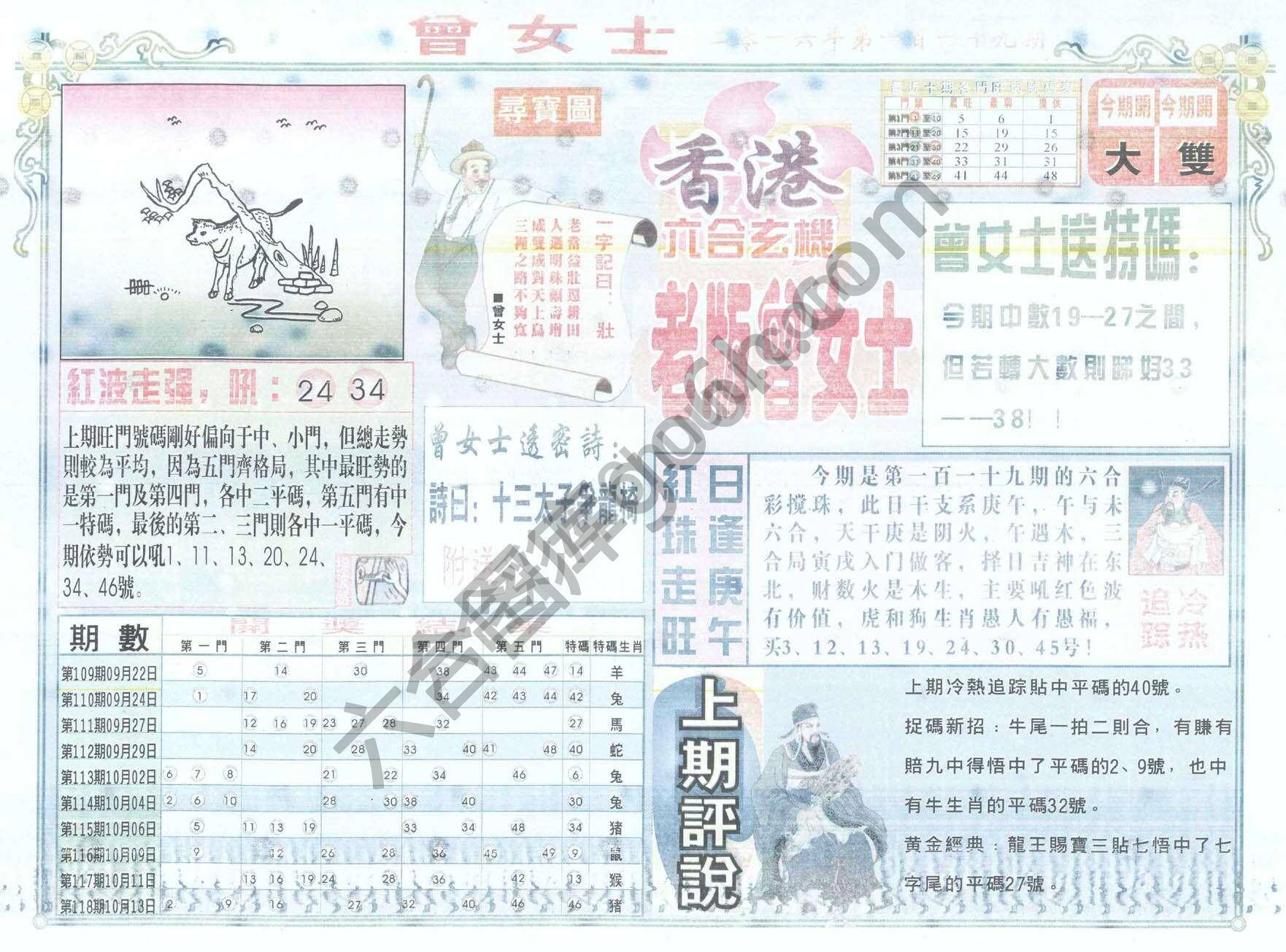 老版曾女士